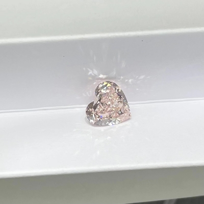 Алмазы Синтетический Розовый Лабораторный Выросший Алмаз Форма сердца 1.78ct
