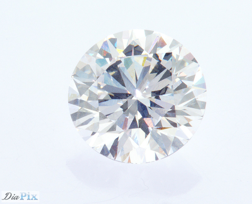 Сертифицированные IGI Сердца и стрелы 3ct Круглый рез лабораторно выращенный алмаз CVD
