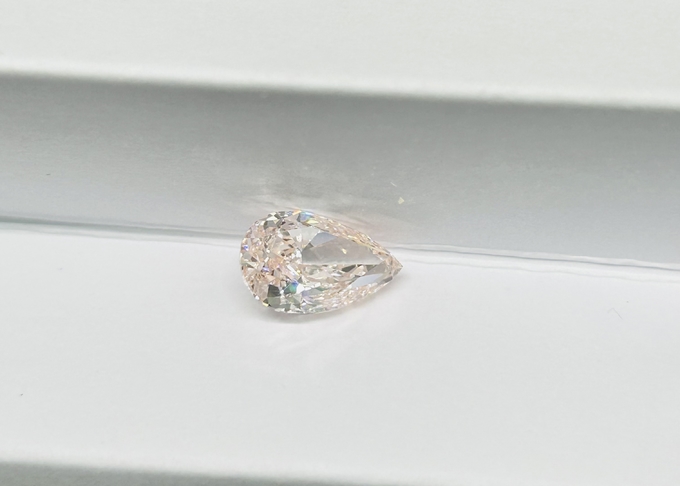 Диамант 2 культивирования грушевидного пинка сверла культивирования пинка лаборатории 1.64CT яркого различного декоративного овальный