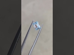 Голубой изумрудный диамант CVD