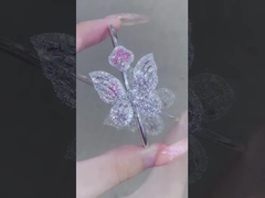 Четырехлистный клевер Лилия-резка LV-резка Бабочка Продукт Лёгкая лаборатория созданные алмазы Производство ювелирных изделий