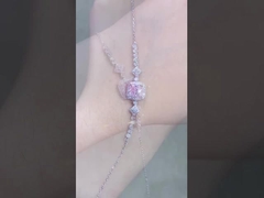 Фантастические цветные бриллианты Лаборатория создана цветные бриллианты бриллиантовый браслет бриллиантовые украшения