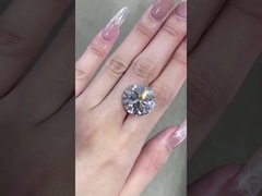 Лабораторные бриллианты IGI Сертифицированные CVD Синтетические бриллианты Кольцо