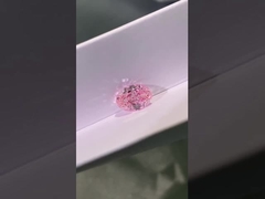 Диамант 100% диамантов пинка углерода выросли лабораторией, который искусственный синтетический