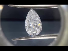 Перцовый сертифицированный лабораторный бриллианты выращиваемые CVD бриллианты проходят тест без галстука